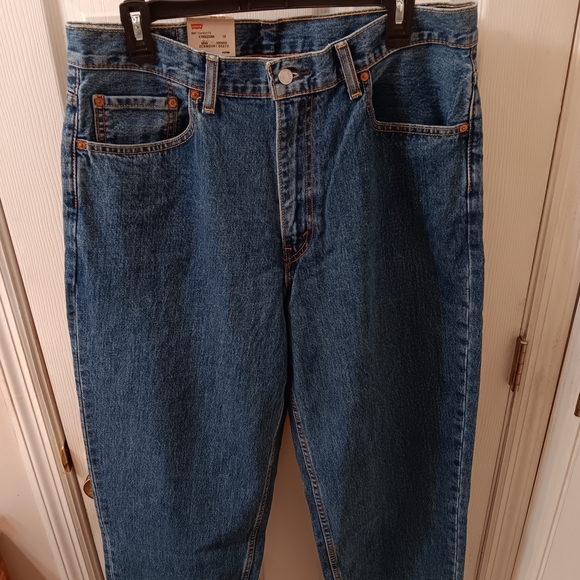Levi 560 Comfort Fit Blue Jeans Brand New W-tags Men's Sz 36×32 Loose/ Tapered - Picture 2 of 10
